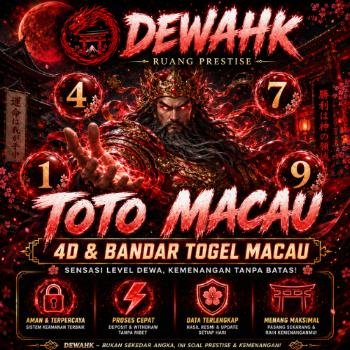 DEWAHK Link Situs Gacor Online MACAU 4D Bonus Besar